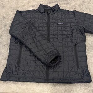 Patagonia Mens charcoal Quilted Lightweight Insulated Jacket